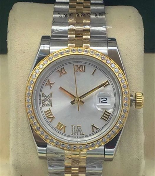 luxury designer classic fashion automatic mechanical watch size 36mm ceramic ring sapphire glass waterproof function christmas gift, Slivery;brown
luxury designer classic fashion automatic mechanical watch size 36mm ceramic ring sapphire glass waterproof function christmas gift, Slivery;brown