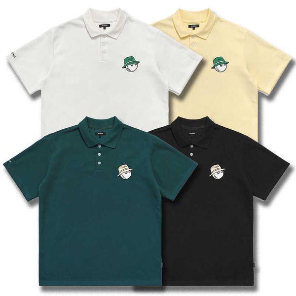 men's polos golf 23 malbon bucket hat embroidered short sleeve polo loose relaxed sports t-shirt, White;black
men's polos golf 23 malbon bucket hat embroidered short sleeve polo loose relaxed sports t-shirt, White;black
