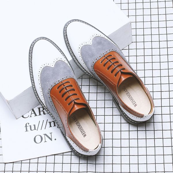 big size new fashion men brogue business formal dress shoes men wedding shoes suede leather oxfords pointed toe shoes ghn6, Black
big size new fashion men brogue business formal dress shoes men wedding shoes suede leather oxfords pointed toe shoes ghn6, Black