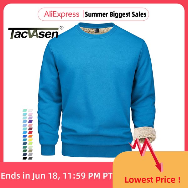 tacvasen winter thicken fleece crewneck sweatshirt mens warm sherpa lined heavy winter pullover basic shirts no hood hoodie, Black
tacvasen winter thicken fleece crewneck sweatshirt mens warm sherpa lined heavy winter pullover basic shirts no hood hoodie, Black