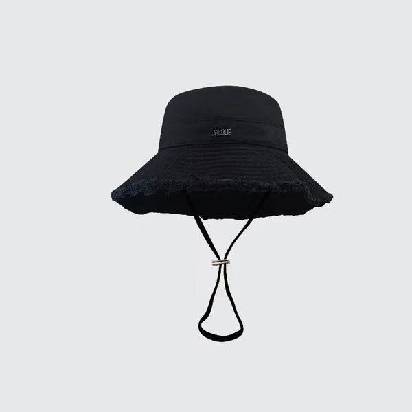 casquette bob wide brim hats designer bucket hat for women frayed cap, Blue;gray
casquette bob wide brim hats designer bucket hat for women frayed cap, Blue;gray
