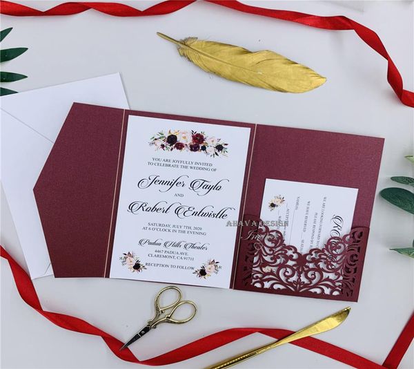 diy invitation kit burgundy laser cut invites for wedding quince sweet sixteen laser cut pocket invites with belly band3980548, Black
diy invitation kit burgundy laser cut invites for wedding quince sweet sixteen laser cut pocket invites with belly band3980548, Black