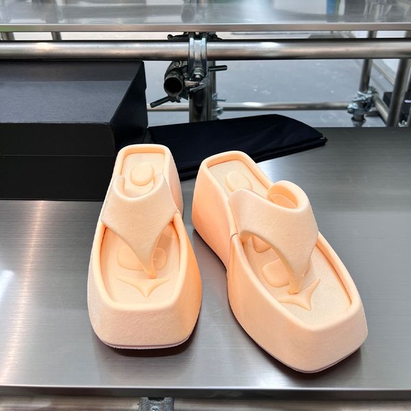 designer slippers platform sandal slide womens shoe pink orange rubber film combined outsole luxurys designers flat hfashion lipper platform, Black
designer slippers platform sandal slide womens shoe pink orange rubber film combined outsole luxurys designers flat hfashion lipper platform, Black