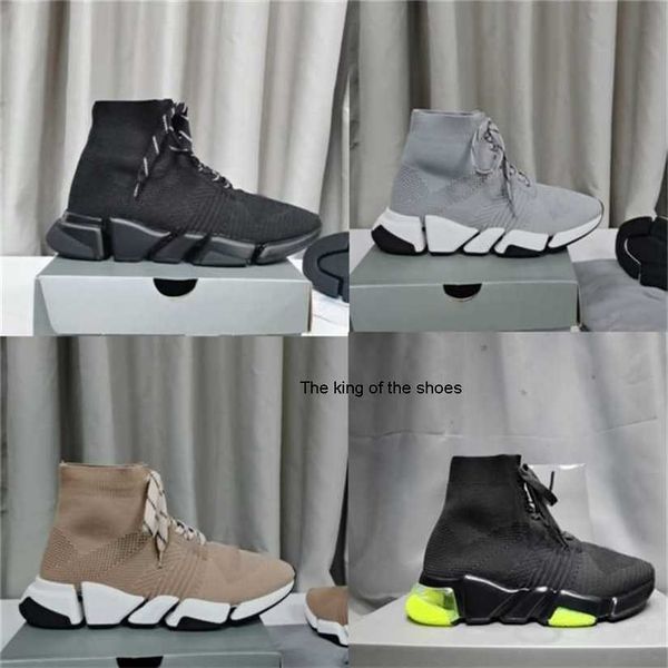 triple s 2.0 knit socks shoes mesh speed trainer high race runners men and women designer sneakers platform with laces casual trainers with, Black
triple s 2.0 knit socks shoes mesh speed trainer high race runners men and women designer sneakers platform with laces casual trainers with, Black