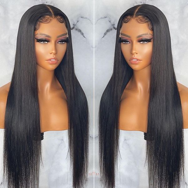bone straight 13x6 hd lace frontal wigs for women brazilian natural 38 inch 13x4 lace transparent front wig guleless human hair, Black;brown
bone straight 13x6 hd lace frontal wigs for women brazilian natural 38 inch 13x4 lace transparent front wig guleless human hair, Black;brown