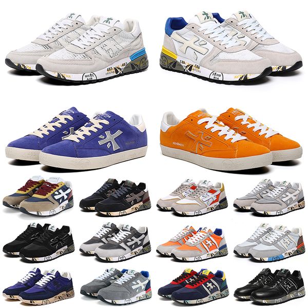 premiata luxury italy brand sneakers casual shoes men premiatas steven genuine training shoe layer leather cowskin mick lander outdoor sport, Black
premiata luxury italy brand sneakers casual shoes men premiatas steven genuine training shoe layer leather cowskin mick lander outdoor sport, Black