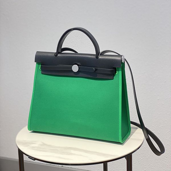 designer tote bags fashion women men business handbags green black leather canvas shoulder bag luxury lady office pouch purse 31cm
designer tote bags fashion women men business handbags green black leather canvas shoulder bag luxury lady office pouch purse 31cm