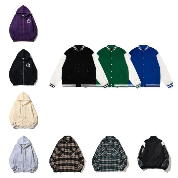 men's jackets fashion brand mens women jacket loose long sleeve green baseball man's hip hop autumn varsity casual thin jacket rep, Black;brown
men's jackets fashion brand mens women jacket loose long sleeve green baseball man's hip hop autumn varsity casual thin jacket rep, Black;brown
