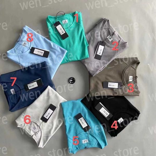 2023 summer cp designer t shirt pure cotton crewneck short sleeve young island students simple loose half solid color tshirt polo stone eur, White;black
2023 summer cp designer t shirt pure cotton crewneck short sleeve young island students simple loose half solid color tshirt polo stone eur, White;black