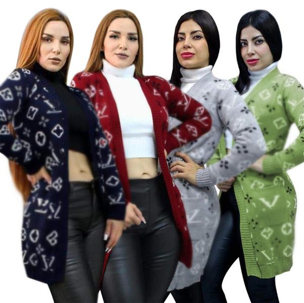new women's sweaters fashion long sleeve cardigan knitwear women brands designer sweaters m4019, White;black
new women's sweaters fashion long sleeve cardigan knitwear women brands designer sweaters m4019, White;black