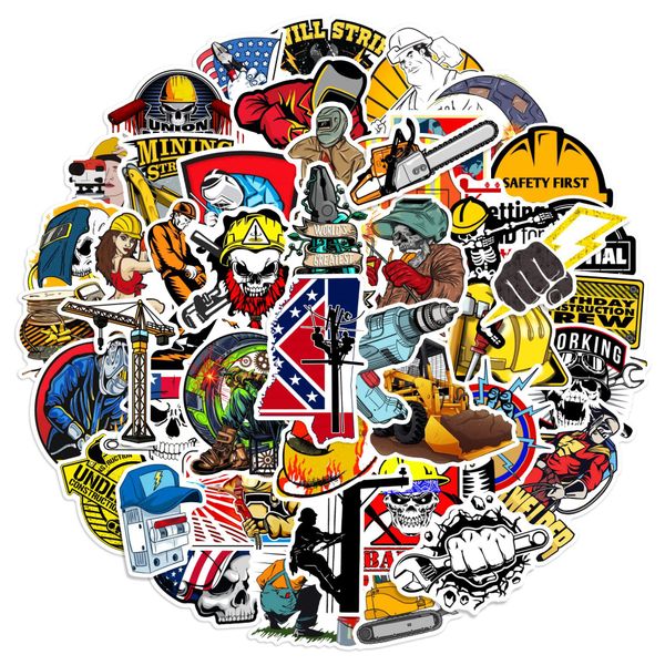 50pcs hard hat worker stickers, cartoon welded worker durable vinyl decals for helmet, funny construction workers personalized sticker l50-4
50pcs hard hat worker stickers, cartoon welded worker durable vinyl decals for helmet, funny construction workers personalized sticker l50-4