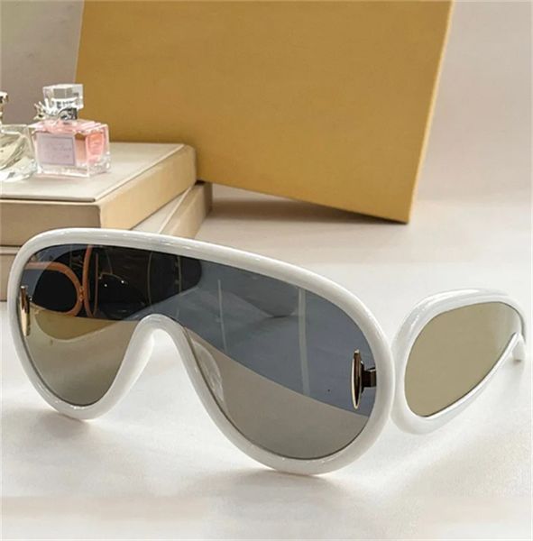 wave mask sunglasses lw40108i large frame womens designer glasses acetate fiber mask sunglasses fashion uv400 protective glasses with origin, White;black
wave mask sunglasses lw40108i large frame womens designer glasses acetate fiber mask sunglasses fashion uv400 protective glasses with origin, White;black