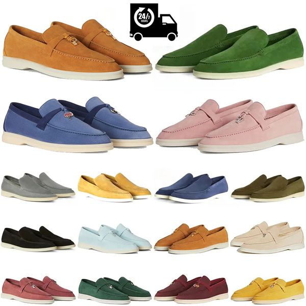 2023 loro casual shoes summer walking suede moccasins designer sneakers leather fashion loafers pink black green loro loafer men women outdo
2023 loro casual shoes summer walking suede moccasins designer sneakers leather fashion loafers pink black green loro loafer men women outdo