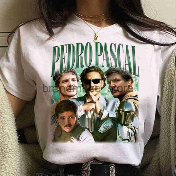 women's t-shirt pedro pascal t shirt women streetwear anime summer tee girl streetwear clothing j230619, White
women's t-shirt pedro pascal t shirt women streetwear anime summer tee girl streetwear clothing j230619, White