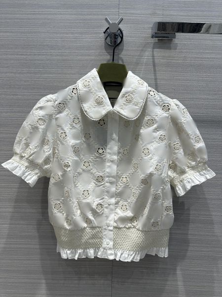 brand same style shirts 2023 new summer autumn lapel neck lantern sleeves fashion luxury women's blouses designer 0619-3, White
brand same style shirts 2023 new summer autumn lapel neck lantern sleeves fashion luxury women's blouses designer 0619-3, White