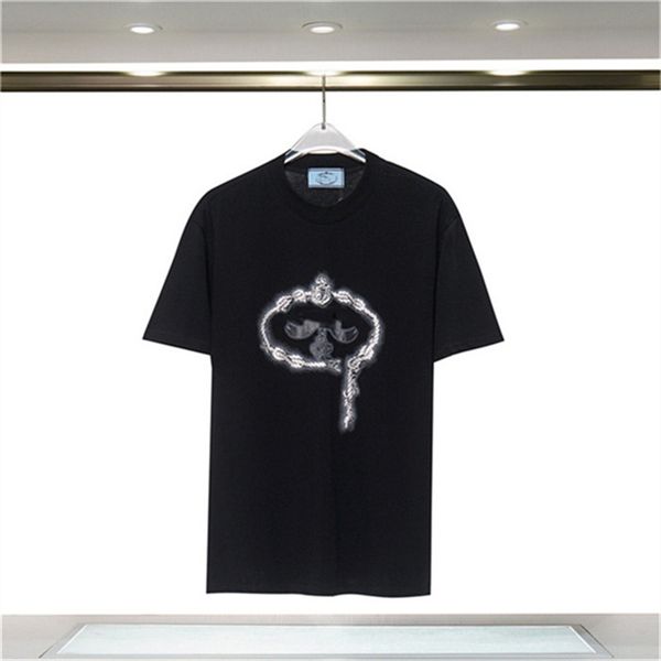 new luxury men's t-shirt men's designer cotton round neck printed letter logo fashion casual fashion brand t-shirt loose men', White;black
new luxury men's t-shirt men's designer cotton round neck printed letter logo fashion casual fashion brand t-shirt loose men', White;black