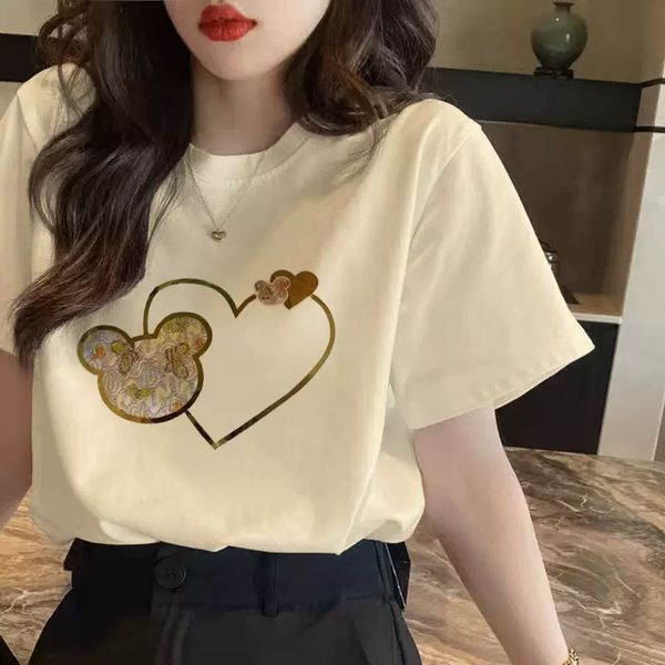 women's t-shirt short sleeves tshirt designer t shirt lady hoodie letters printed cotton tee anine bing summer fashion women cresw neck, White;black
women's t-shirt short sleeves tshirt designer t shirt lady hoodie letters printed cotton tee anine bing summer fashion women cresw neck, White;black