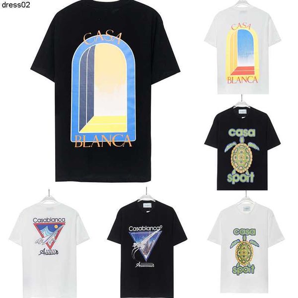 2023 designer fashion luxurys amari t shirts printed fashion mens and women casablance tshirt cotton t shirt clothesr loose hip hop street t, White;black
2023 designer fashion luxurys amari t shirts printed fashion mens and women casablance tshirt cotton t shirt clothesr loose hip hop street t, White;black
