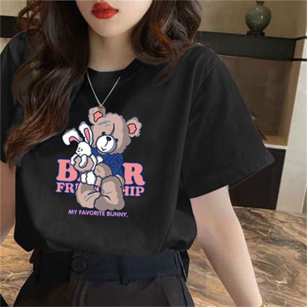 women's t-shirt short sleeves tshirt designer t shirt lady hoodie letters printed cotton tee anine bing summer fashion women cresw neck, White;black
women's t-shirt short sleeves tshirt designer t shirt lady hoodie letters printed cotton tee anine bing summer fashion women cresw neck, White;black