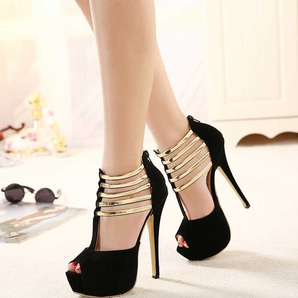 lady sandals heels fish mouth waterproof platform summer high-heeled sandals women's 45 color-blocking large shoes, Black
lady sandals heels fish mouth waterproof platform summer high-heeled sandals women's 45 color-blocking large shoes, Black