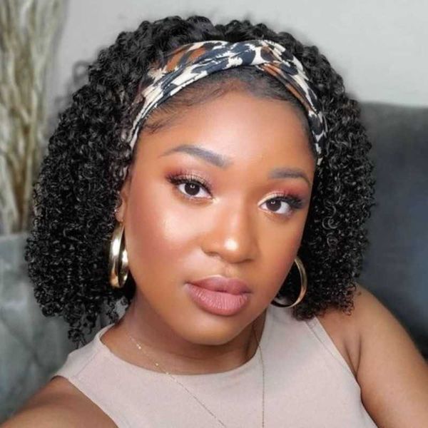 nxy hair wigs headband wig human curly for women short bob kinky none lace gluelees 230619, Black
nxy hair wigs headband wig human curly for women short bob kinky none lace gluelees 230619, Black