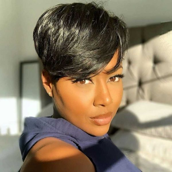 nxy hair wigs pixie cut wig human short bob for women full machine made 230619, Black
nxy hair wigs pixie cut wig human short bob for women full machine made 230619, Black
