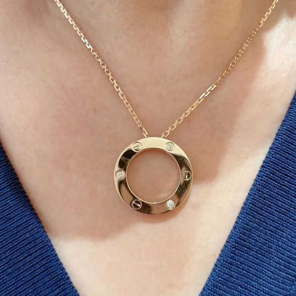 counter quality big cake necklace circle titanium steel xiao zhan same style round full diamond sweater, Silver
counter quality big cake necklace circle titanium steel xiao zhan same style round full diamond sweater, Silver