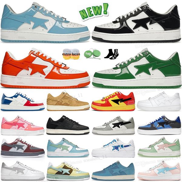 sta sk8 casual shoes low for men sneakers patent leather black white blue camouflage skateboarding jogging sports star trainers
sta sk8 casual shoes low for men sneakers patent leather black white blue camouflage skateboarding jogging sports star trainers