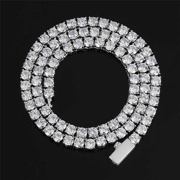 hip hop diamond tennis necklace bling 3mm 4mm 5mm 6mm diamond moissanite tennis chain, Silver
hip hop diamond tennis necklace bling 3mm 4mm 5mm 6mm diamond moissanite tennis chain, Silver