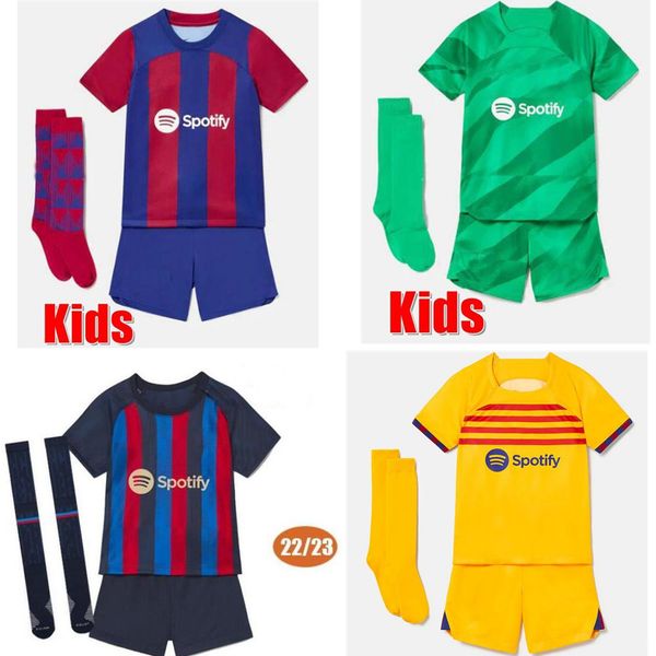 kids kit socks sets soccer jerseys barcelona fourth long sleeve 22 23 24 lewandowski memphis pedri raphinha ansu fati barca shirt owl camise, Black;yellow
kids kit socks sets soccer jerseys barcelona fourth long sleeve 22 23 24 lewandowski memphis pedri raphinha ansu fati barca shirt owl camise, Black;yellow