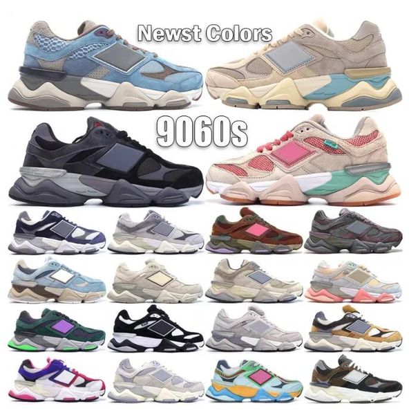 Image of 2023 9060 9060s Joe Freshgoods Men Women Running Shoes Suede 1906r Designer Penny Cookie Pink Baby Shower Blue Sea Salt 993 N993 Outdoor Trail Sneakers Size 36-45