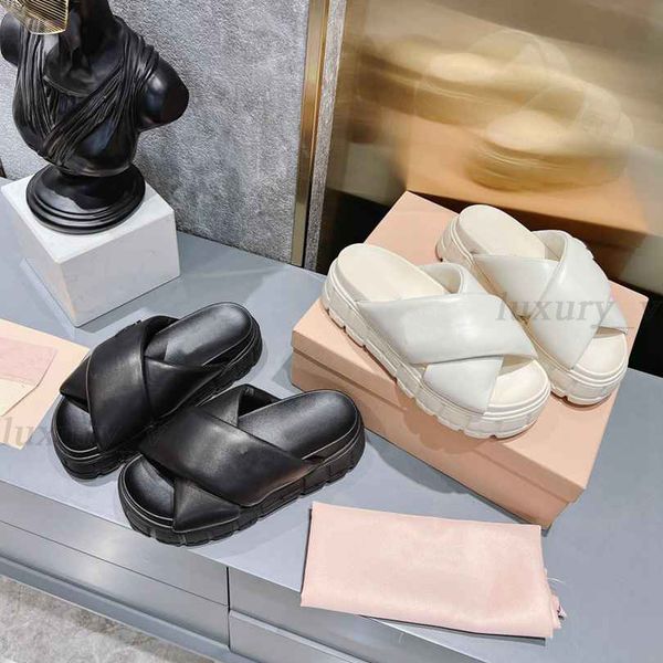 designer nappa sandals soft leather mules women rubber slides platform sandal fashion ankle strap sandal solid pattern slides with box, Black
designer nappa sandals soft leather mules women rubber slides platform sandal fashion ankle strap sandal solid pattern slides with box, Black