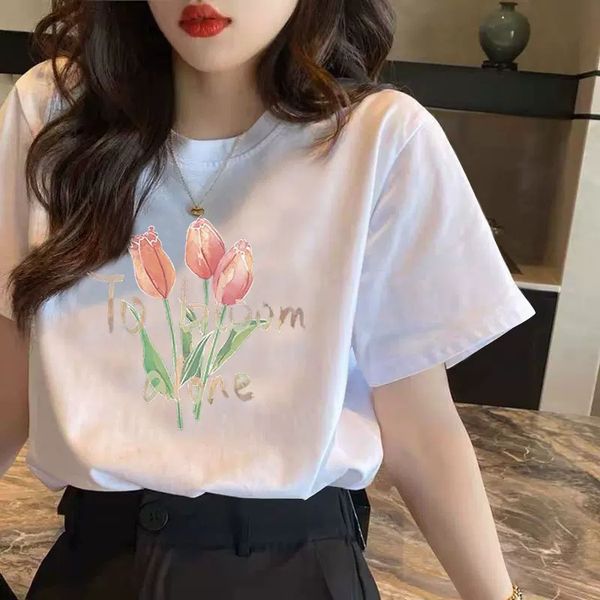 women's t-shirt short sleeves tshirt designer t shirt lady hoodie letters printed cotton tee anine bing summer fashion women cresw neck, White;black
women's t-shirt short sleeves tshirt designer t shirt lady hoodie letters printed cotton tee anine bing summer fashion women cresw neck, White;black
