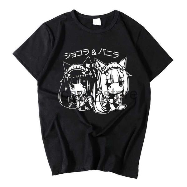 men's t-shirts nekopara chocolat vanilla cosplay t-shirt anime t shirt fashion men women student cotton new short sleeve tees j230619, White;black
men's t-shirts nekopara chocolat vanilla cosplay t-shirt anime t shirt fashion men women student cotton new short sleeve tees j230619, White;black