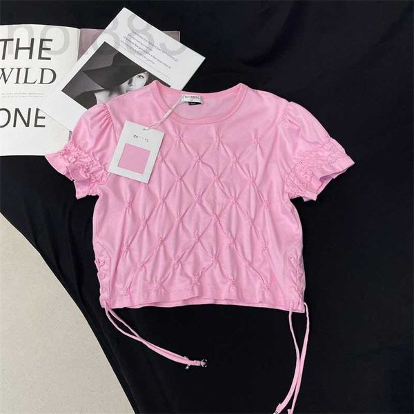 women's t-shirt designer summer new celebrity girls' style diamond plaid embroidery short sleeve women jdpq, White
women's t-shirt designer summer new celebrity girls' style diamond plaid embroidery short sleeve women jdpq, White