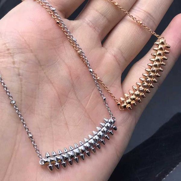 2l9u high-quality card new liuding necklace titanium steel colorless rose gold high edition pendant event lover, Black
2l9u high-quality card new liuding necklace titanium steel colorless rose gold high edition pendant event lover, Black