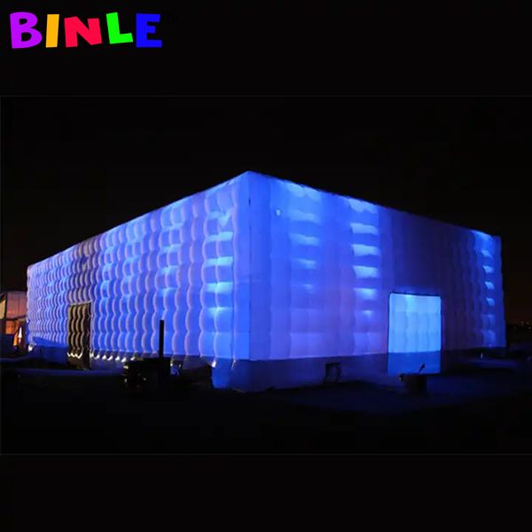 8x5x4m(26x16x13ft)large white inflatable cube tent with led light for wedding party blow up inflatable nightclub tent with blower sale
8x5x4m(26x16x13ft)large white inflatable cube tent with led light for wedding party blow up inflatable nightclub tent with blower sale