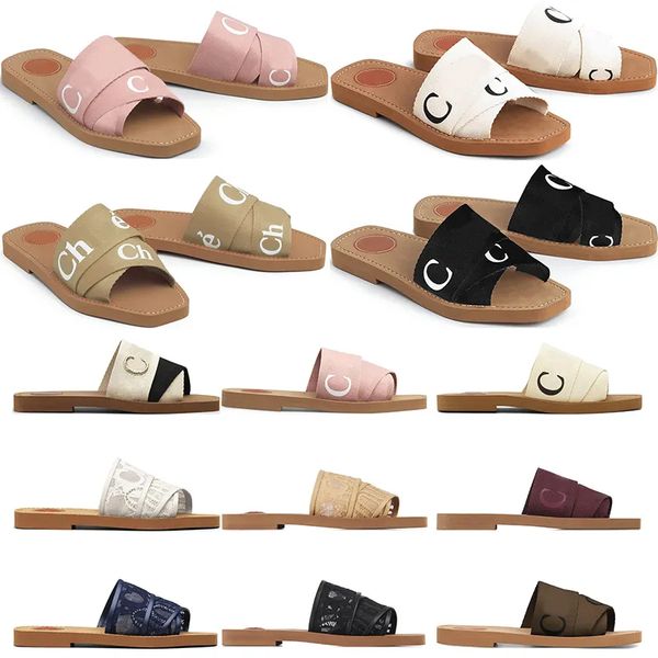 2023 slippers designer women woody flat mules sandals slides sail canvas white black women outdoor beach slipper shoes
2023 slippers designer women woody flat mules sandals slides sail canvas white black women outdoor beach slipper shoes