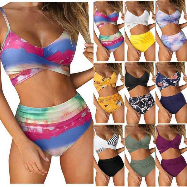 women's swimwear swimming tide 2022 new bikini high waist split crosspack b001 oes4, White;black
women's swimwear swimming tide 2022 new bikini high waist split crosspack b001 oes4, White;black