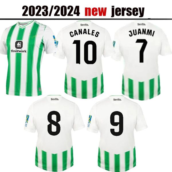 23 24 real betis home away soccer jerseys juanmi b.iglesias 2023 2024 joaquin canales fekir football shirt alex moreno willian j. mens jerse, Black;yellow
23 24 real betis home away soccer jerseys juanmi b.iglesias 2023 2024 joaquin canales fekir football shirt alex moreno willian j. mens jerse, Black;yellow
