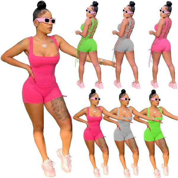 2023 bodysuit rompers women jumpsuit hollow out backless y2k thin strap sleeveless bodycon jumpsuits summer solid sporty playsuit, Black;white
2023 bodysuit rompers women jumpsuit hollow out backless y2k thin strap sleeveless bodycon jumpsuits summer solid sporty playsuit, Black;white