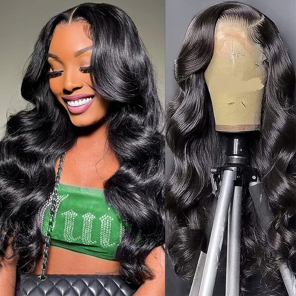 human hair lace frontal wig 13x4 lace 100% human hair wigs 30inch remy loose body wave lace closure wigs for women hair, Black;brown 
human hair lace frontal wig 13x4 lace 100% human hair wigs 30inch remy loose body wave lace closure wigs for women hair, Black;brown