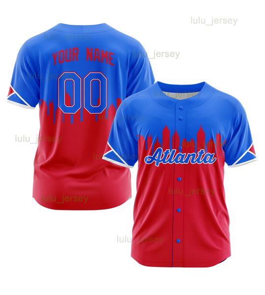 custom baseball jersey atlanta shirts printed personalized name number uniforms for men women youth plus size, Blue;black
custom baseball jersey atlanta shirts printed personalized name number uniforms for men women youth plus size, Blue;black