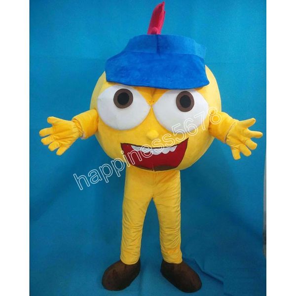 yellow ball mascot costume customization theme fancy dress ad apparel festival dress, Red;yellow
yellow ball mascot costume customization theme fancy dress ad apparel festival dress, Red;yellow