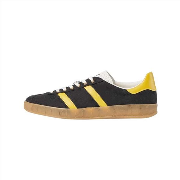new arrival gazelles sneakers men women casual shoes designer retro sneaker fluff upper rubber sole comfort shoe 06, Black
new arrival gazelles sneakers men women casual shoes designer retro sneaker fluff upper rubber sole comfort shoe 06, Black