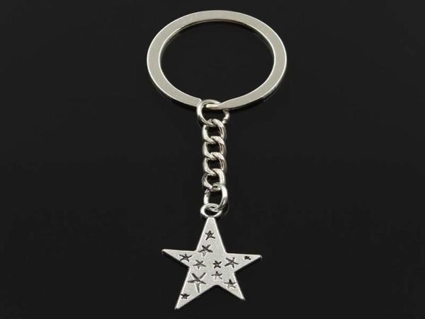 fashion keychain 28x21mm star pentagram pendants diy men jewelry car key chain ring holder souvenir for gift2820689, Silver
fashion keychain 28x21mm star pentagram pendants diy men jewelry car key chain ring holder souvenir for gift2820689, Silver