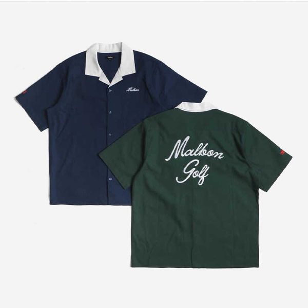men's casual shirts casual malbon american golf embroidery letter loose button polo shirt short sleeve t-shirt coat fashion, White;black
men's casual shirts casual malbon american golf embroidery letter loose button polo shirt short sleeve t-shirt coat fashion, White;black