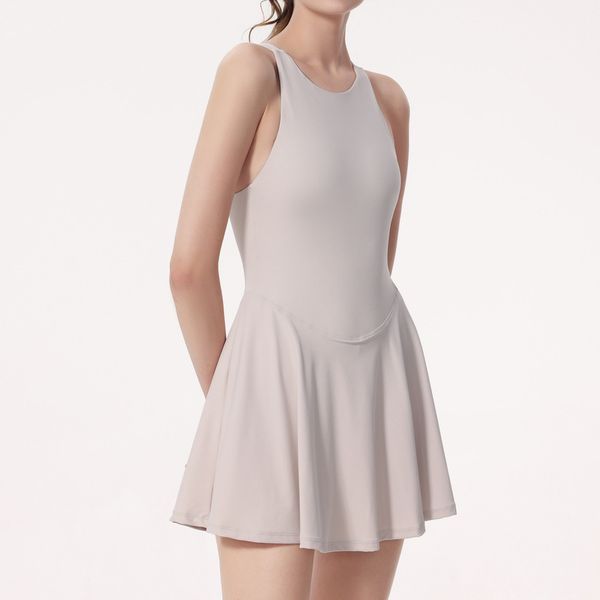 lu summer women's sports dress anti-speed dry feather tennis dress back one-piece yoga wear fitness wear
lu summer women's sports dress anti-speed dry feather tennis dress back one-piece yoga wear fitness wear