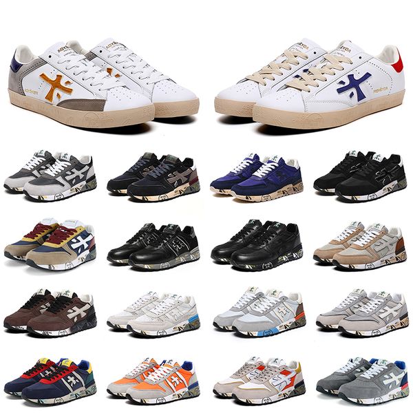 2023 luxury italy brand sneakers premiata shoes men premiatas steven genuine training shoe layer leather cowskin mick lander casual shoe out, Black
2023 luxury italy brand sneakers premiata shoes men premiatas steven genuine training shoe layer leather cowskin mick lander casual shoe out, Black