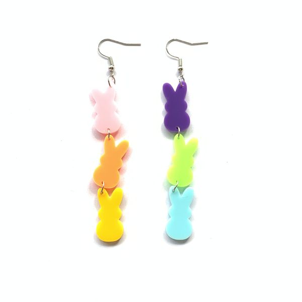 easter acrylic egg rabbit dangle earrings european three layers animals earring hook colorful manufacturer ear stud ornaments accessories, Silver
easter acrylic egg rabbit dangle earrings european three layers animals earring hook colorful manufacturer ear stud ornaments accessories, Silver